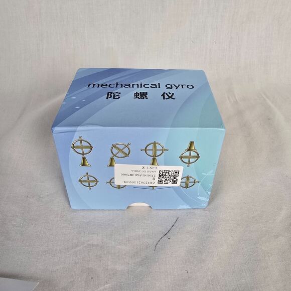 Metal Gyroscope Anti Gravity Rotating Balance Mechanical Gyroscope Teaching Tool - Picture 4 of 7